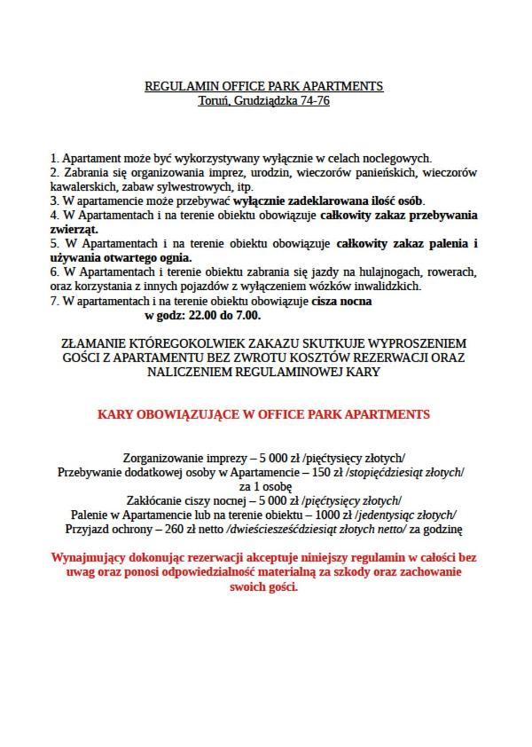 Office Park Aparthotel Stary Toruń Εξωτερικό φωτογραφία